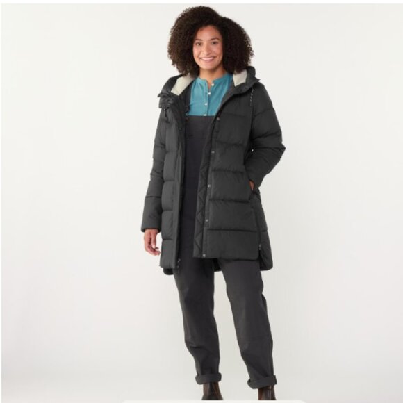 REI Campwell Down Parka Black Size XS - Picture 2 of 15